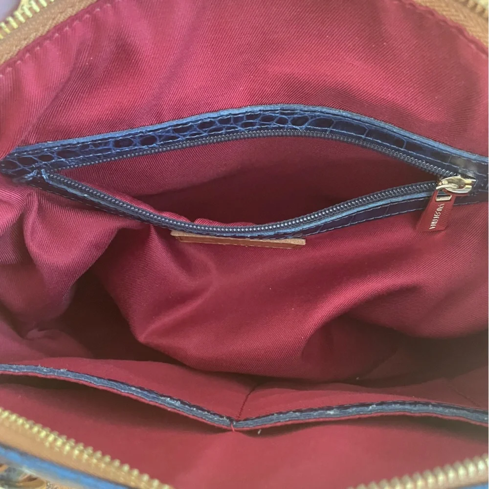 Valentina leather satchel